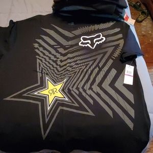 Mens Rockstar Fox racing tee